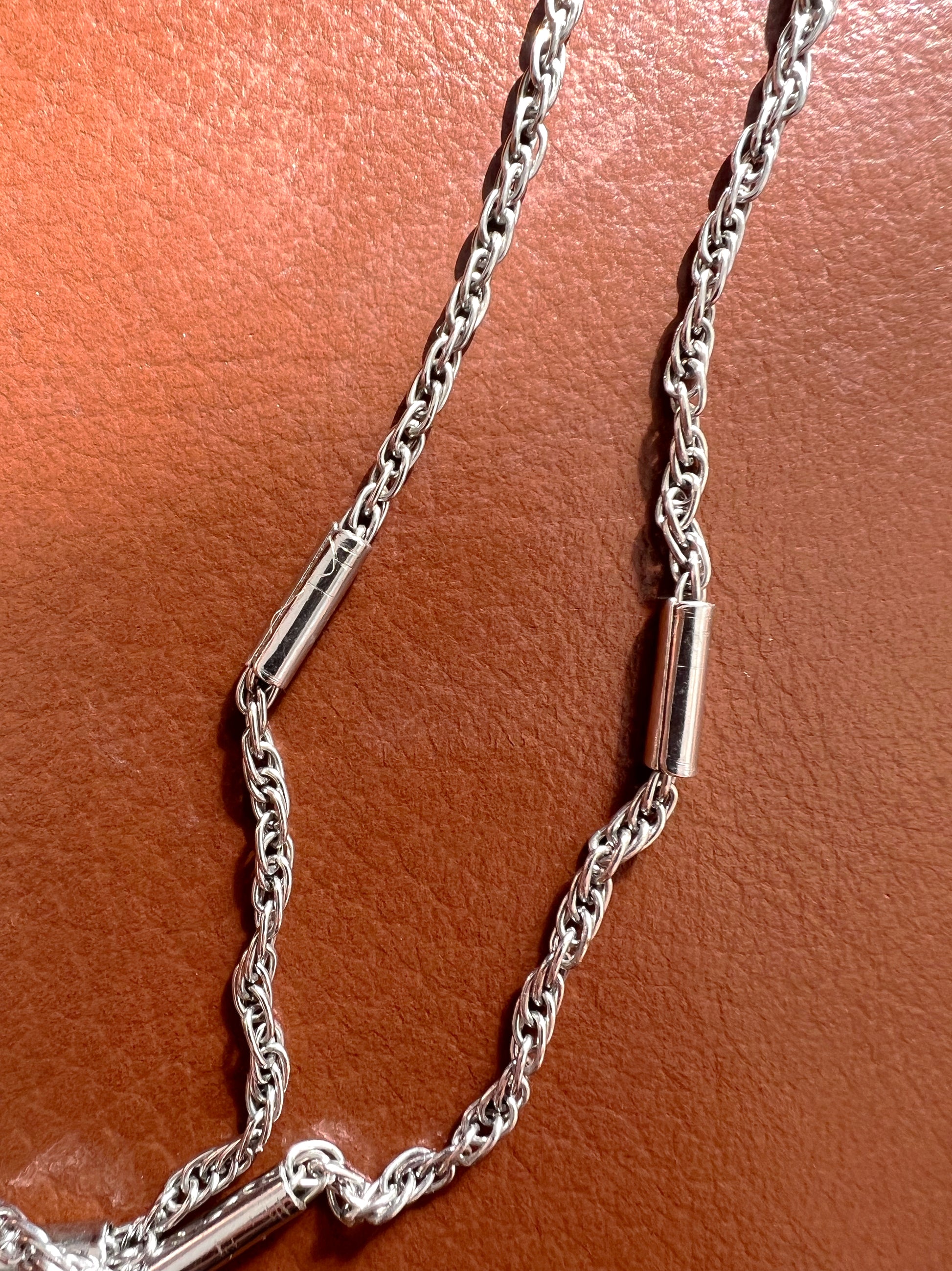 vintage silver chain