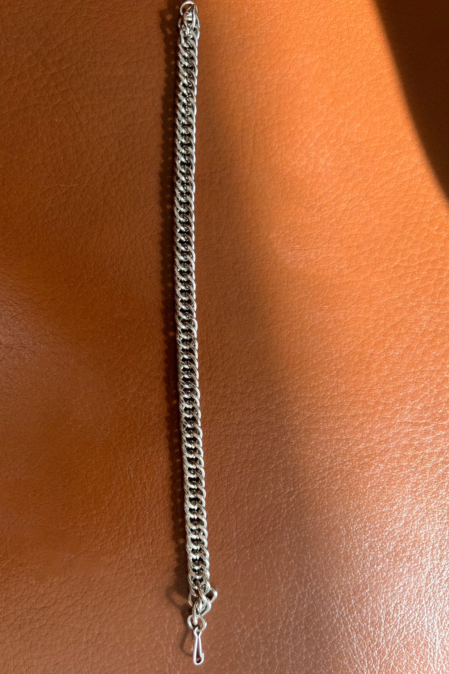 vintage silver chain bracelet