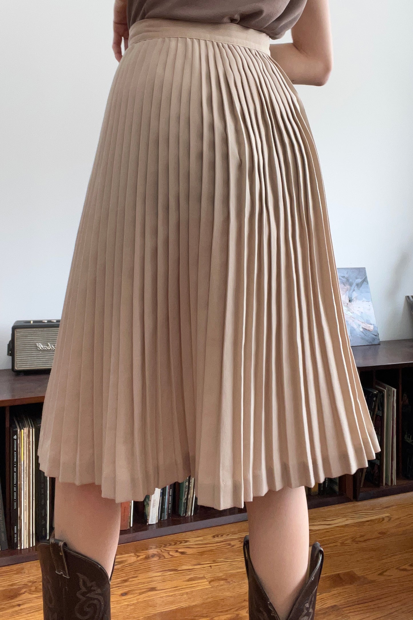 1960's Pleated Union Made Skirt