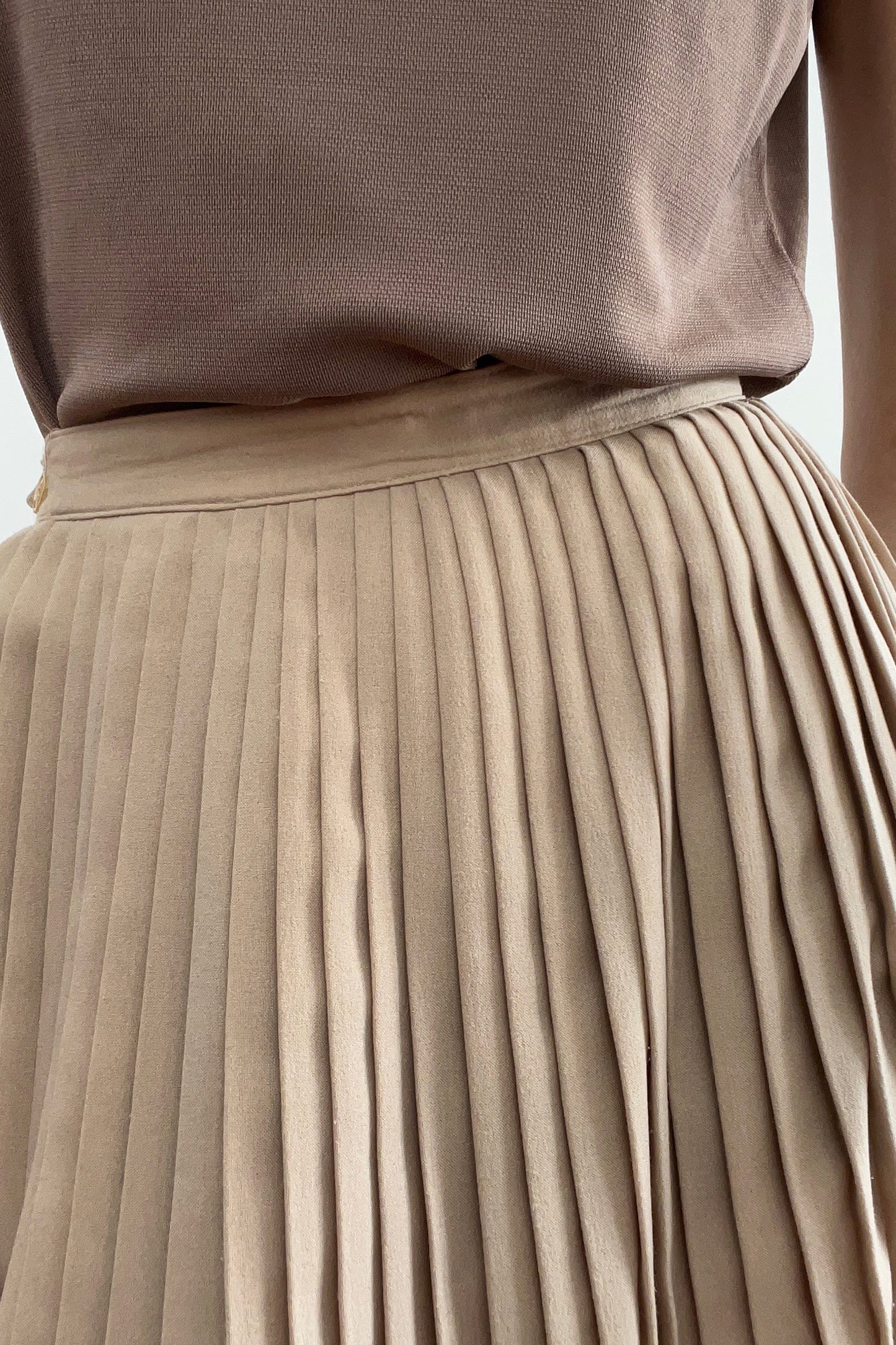 1960's Pleated Union Made Skirt