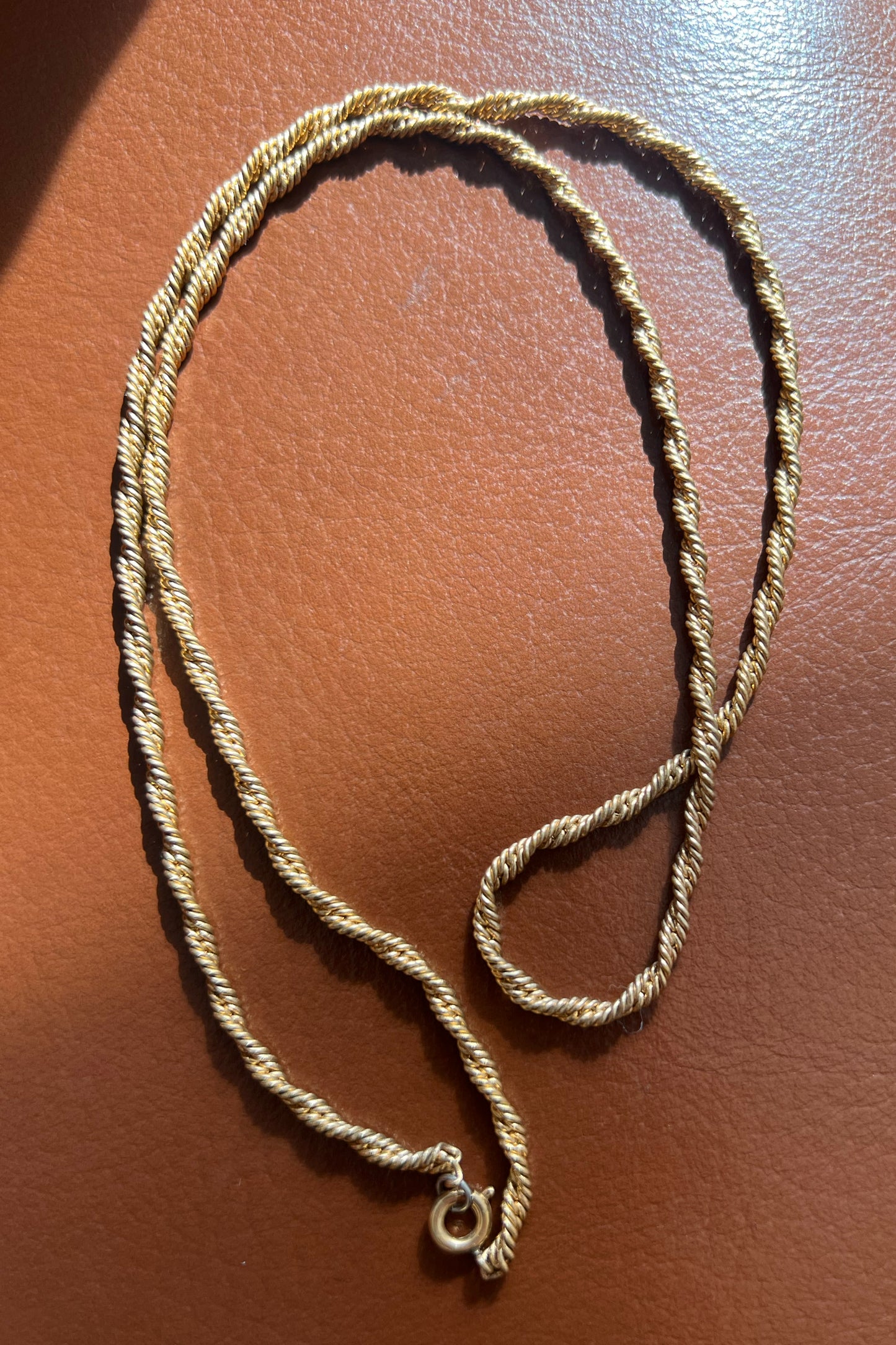 antique gold chain